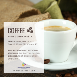 May 16, 2022 [Coffee with Donna Maria]
