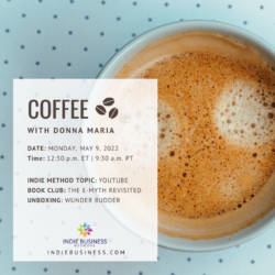 May 9, 2022 [Coffee with Donna Maria]