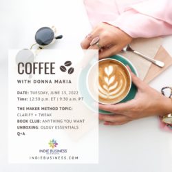 June 13, 2022 [Coffee with Donna Maria]