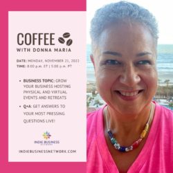 November 21, 2022 [Coffee with Donna Maria]